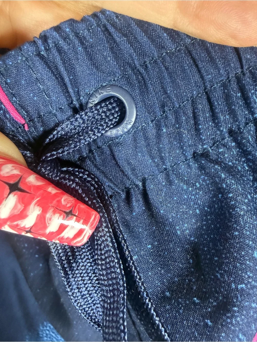 Nike 7-inch volley swim trunks in midnight navy